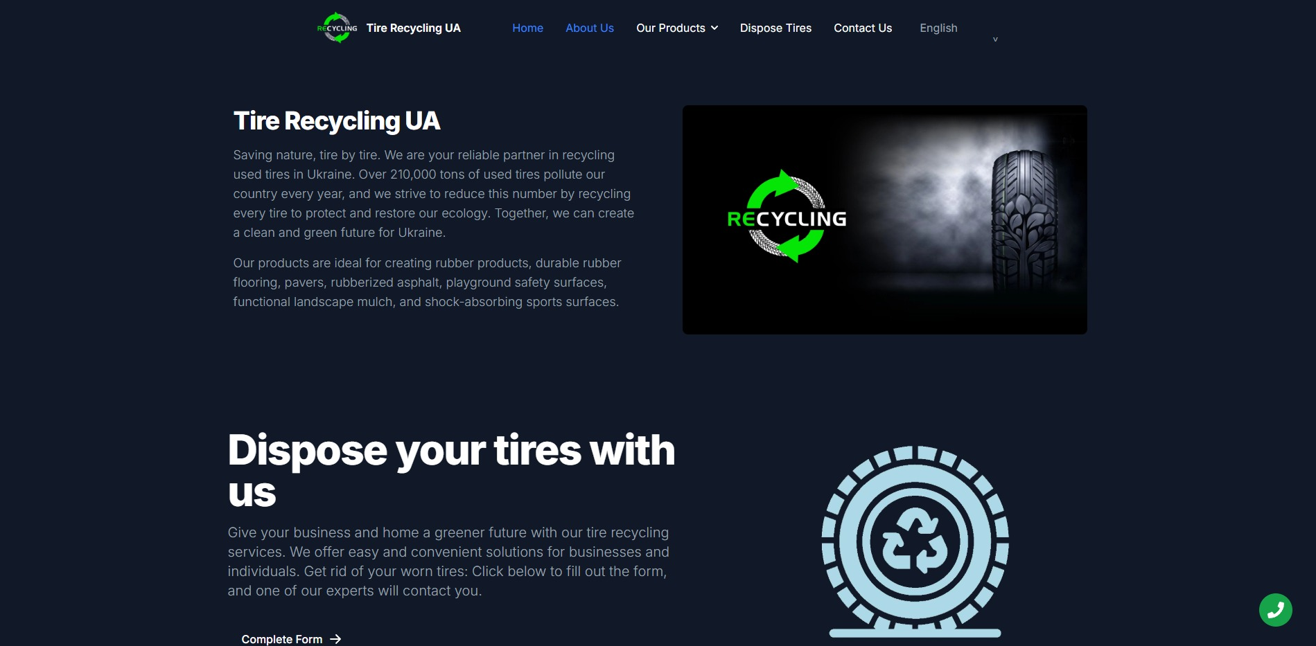 Tire Recycling Photo